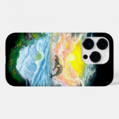 Dolfijnen afspelen in de zon Case-Mate iPhone case (Achterkant (horizontaal))