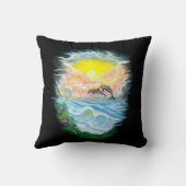 Dolfijnen afspelen in de zon kussen (Achterkant)