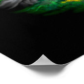 Dolfijnen afspelen in de zon poster (Hoek)