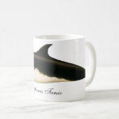  dolfijnen Delphinus Tursio, zeezoogdieren Koffiemok (Voorkant rechts)