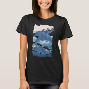 Dolfijnen Dolphin Fish Zee Dolphinarium Natuur Con T-shirt