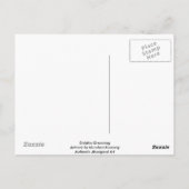 Dolfijnen dromen briefkaart (Achterkant)