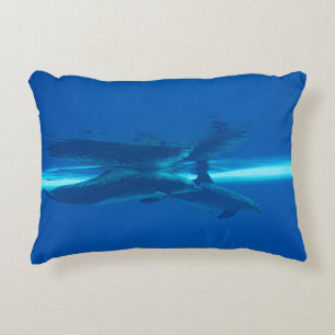 Dolfijnen en reflecties accent kussen