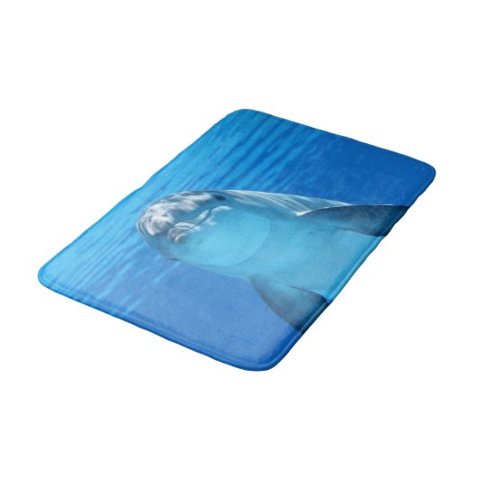 Dolfijnen Gezicht Badkamer Vloerkleed Mat Home Dec (Gekanteld)
