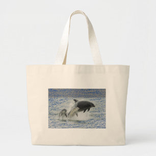 Dolfijnen Grote Tote Bag