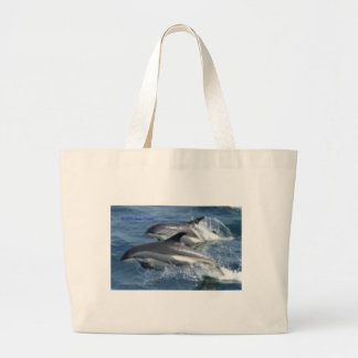 dolfijnen grote tote bag