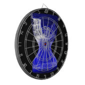 Dolfijnen, hand van Times Dartbord (Voorkant Links)