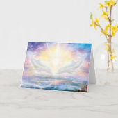 Dolfijnen hart kaart (Gele Bloem)