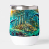 Dolfijnen in Atlantis Design door Rich AMeN Gill (Rechts)