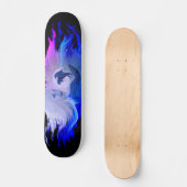 Dolfijnen in de maan skateboard (Voorkant)