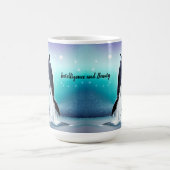 Dolfijnen in de Mok van de oceaan (Center)