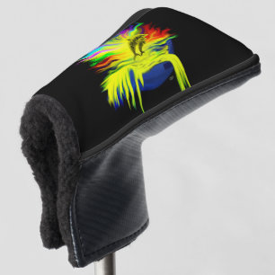 Dolfijnen in de zon met de hand golfheadcover