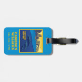 Dolfijnen in het Nationaal Park van de Kanaaleilan Bagagelabel (Achterkant horizontaal)