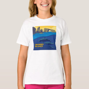 Dolfijnen in het Nationaal Park van de Kanaaleilan T-shirt
