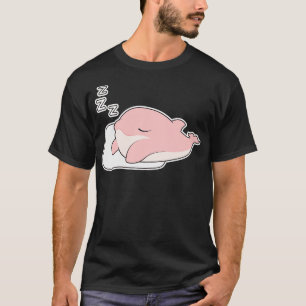 Dolfijnen in slaapstand op Pillow T-shirt