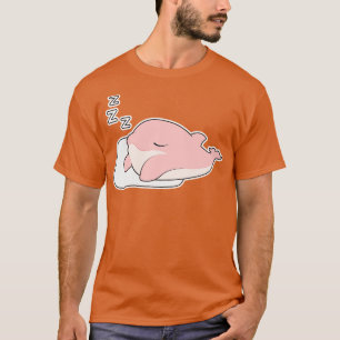 Dolfijnen in slaapstand op Pillow T-shirt