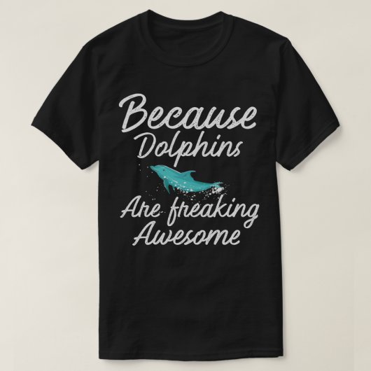 dolfijnen liefhebber TShirt 1 (Design voorkant)