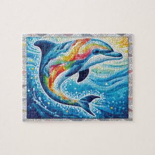 Dolfijnen Mozaïek, Oceaan, Tegels, Cadeau, Legpuzzel