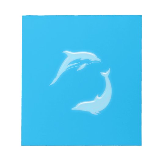 dolfijnen notitieblok (Voorkant)