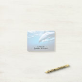 Dolfijnen Onderwater Post-it® Notes (Op bureau)