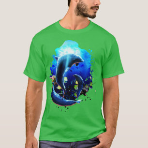 Dolfijnen Onderwater T-shirt