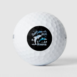 Dolfijnen / onze oceanen redden golfballen