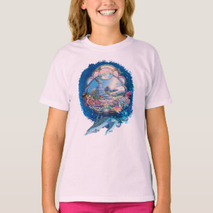 DOLFIJNEN PARADIJS OP HET STRAND T-SHIRT