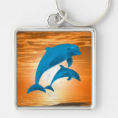 Dolfijnen Sleutelhanger (Voorkant)