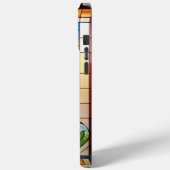 Dolfijnen springen bij zonsondergang op de oceaan Case-Mate iPhone case (Achterkant / Links)