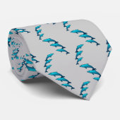 Dolfijnen Stropdas (Opgerold)