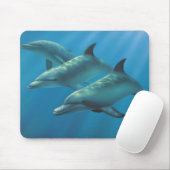 Dolfijnen van Andrew Patsalou Muismat (Met muis)