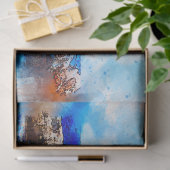 Dolfijnen Waterverf Kunstdekletspraat Tissuepapier (Geschenk)