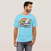 Dolfijnen zijn gewoon homo-haaien t-shirt (Voorkant volledig)
