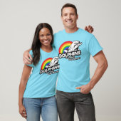 Dolfijnen zijn gewoon homo-haaien t-shirt (Unisex)