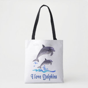 Dolfijnenliefde Draagtas