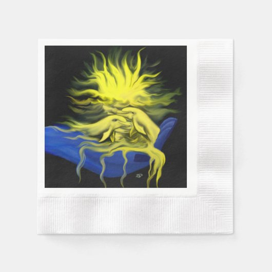 Dolfijnenliefde Servetten (Voorkant)