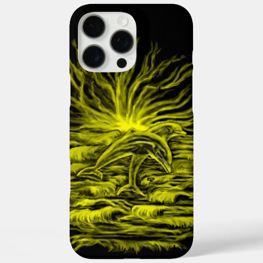 Dolfijnenpaar in de zon Case-Mate iPhone case (Achterkant)