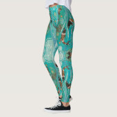 Dolfijnenspel Aboriginal Leggings (Links)