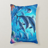 dolfijnentuin accent kussen (Voorkant(Verticaal))
