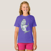 Dolfijnspuit T-shirt (Voorkant volledig)
