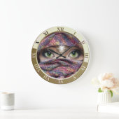 Dolfijntijd op leer grote klok (Huis)