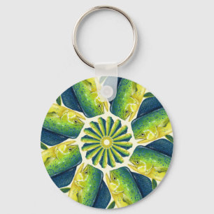 Dolfijnvis (Mah Mahi)-Sleutelhanger Sleutelhanger