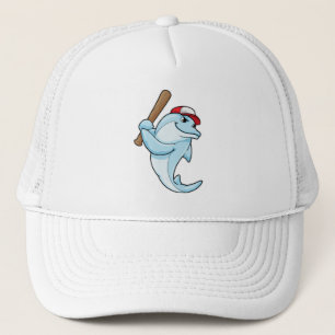 Dolfine in Baseball als Batsman Trucker Pet