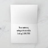 DOLFJN ZAL "PRATEN" OP "ONZE TROUWDAAG" KAART (Binnen)