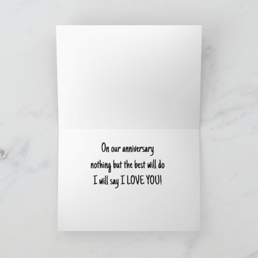 DOLFJN ZAL "PRATEN" OP "ONZE TROUWDAAG" KAART (Binnen)