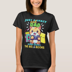 Dolgedraasde Kattenvader Die Van Gamen Boeken En D T-shirt