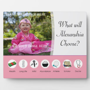 Doljabi Doljanchi Dol Koreaanse eerste verjaardag Fotoplaat