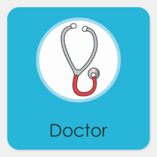 Doljabi Doljanchi Koreaanse Eerste Verjaardag Doct Vierkante Sticker