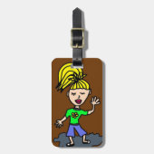 Doll Bagagelabel (Voorkant verticaal)