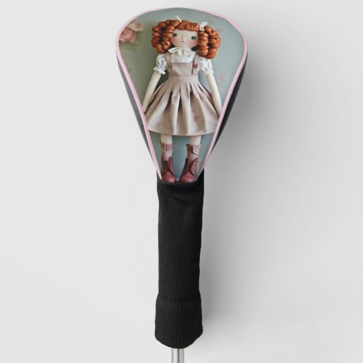  Doll Collectie Redhead Clarissa Golfheadcover (Voorkant)